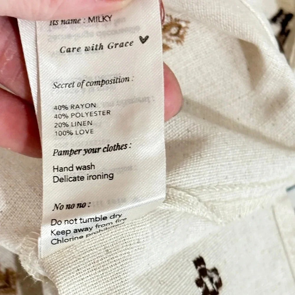 Grace & Mila Milky Shirt NWT - Picture 5 of 7